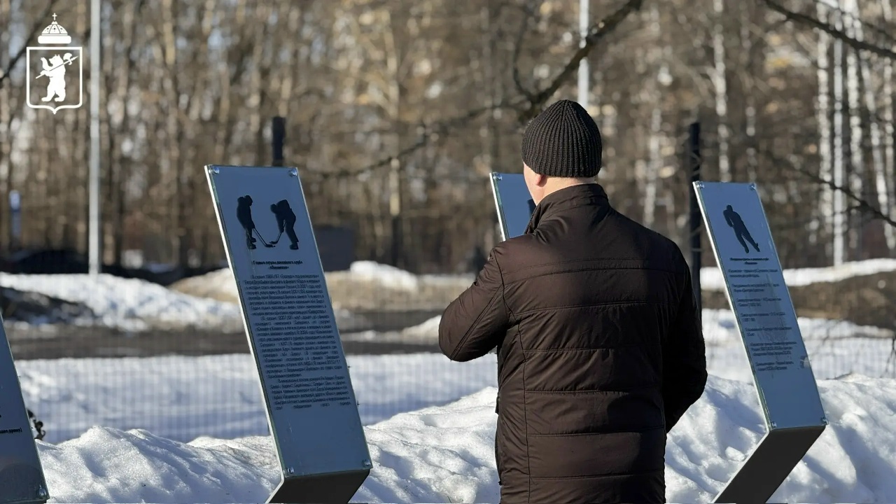 В Ярославле завершили оформление аллеи в честь хоккеиста Ивана Ткаченко