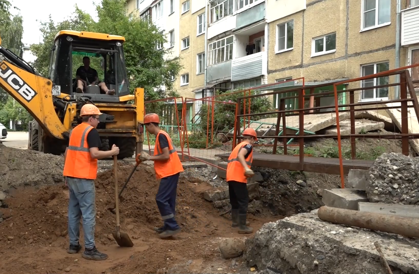 В Рыбинске привели в порядок 136 участков после замены теплосетей