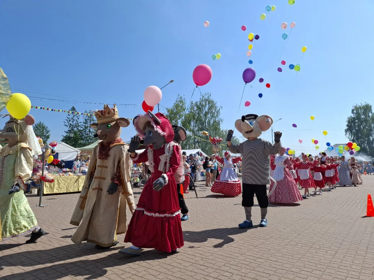 Мышкин отметил День города 30-м Фестивалем мыши и открытием Шуваловского парка
