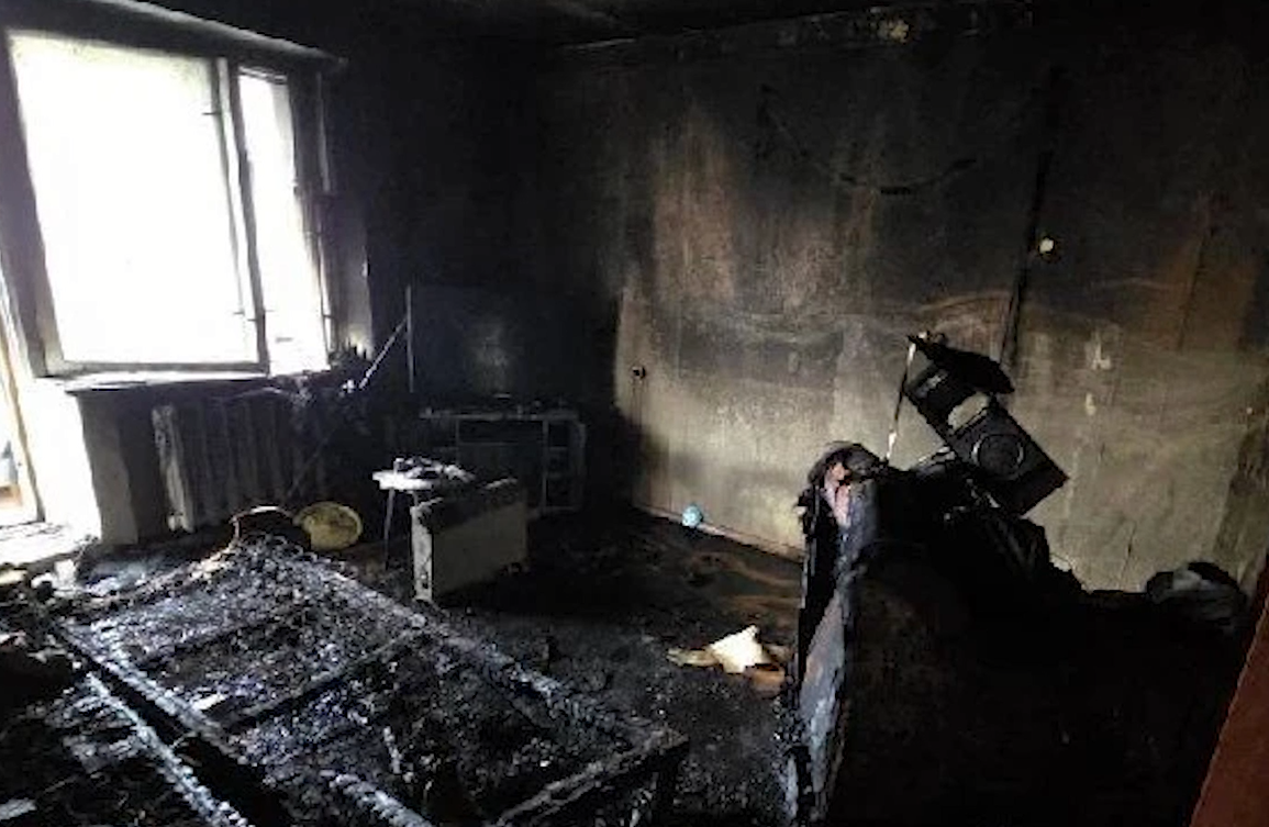 В Ярославле на Суздальском шоссе горела квартира