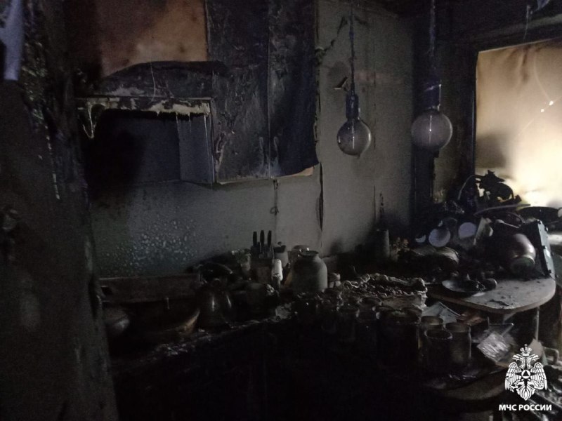 Пожарным удалось спасти из горящей квартиры в Брейтове трех человек