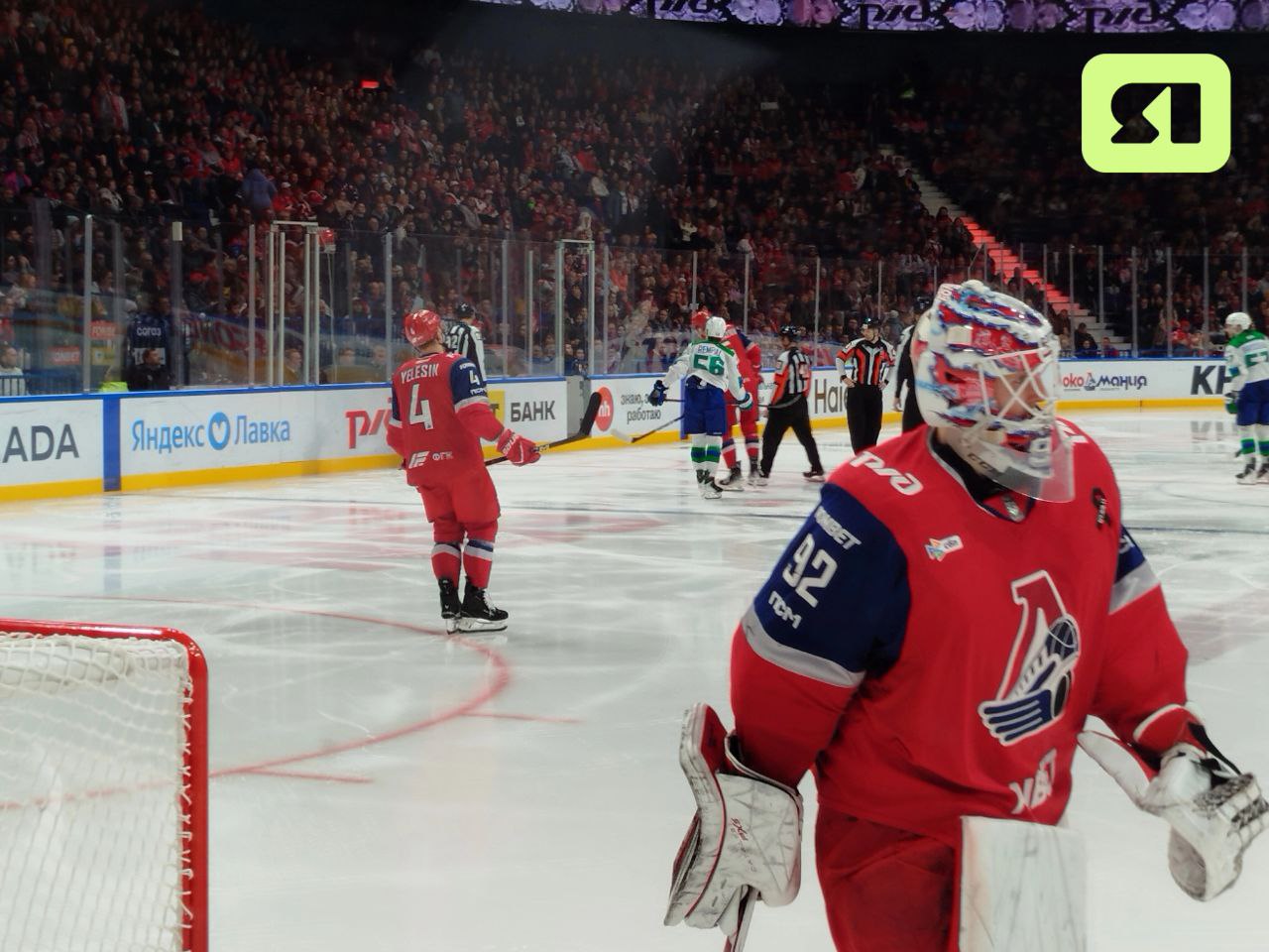 Голкипер ярославского «Локомотива» был признан лучшим вратарем недели в КХЛ