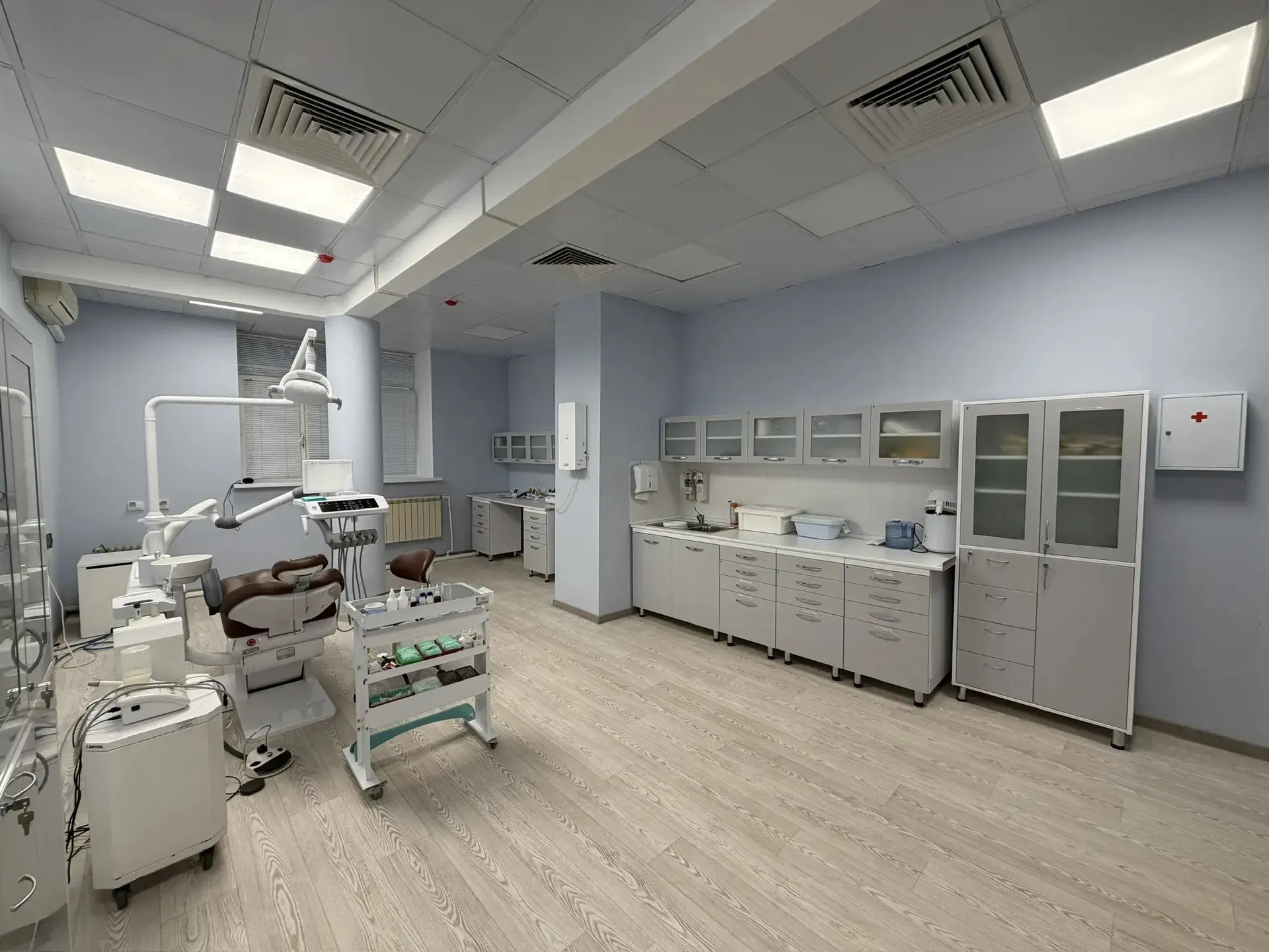 В Ярославле завершен первый этап ремонта областной стоматологической поликлиники 