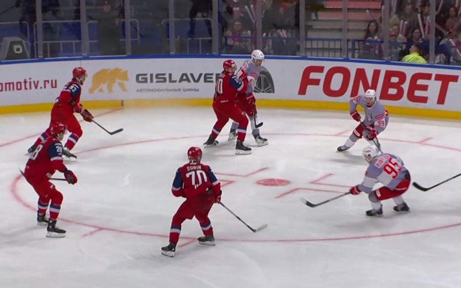 Ярославский «Локомотив» готовится ко второму матчу плей-офф против «Спартака»