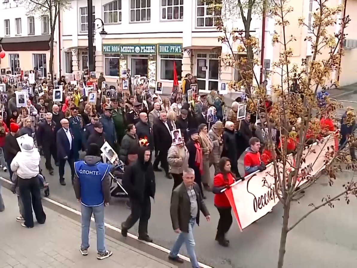 Рыбинск начали украшать ко Дню Победы