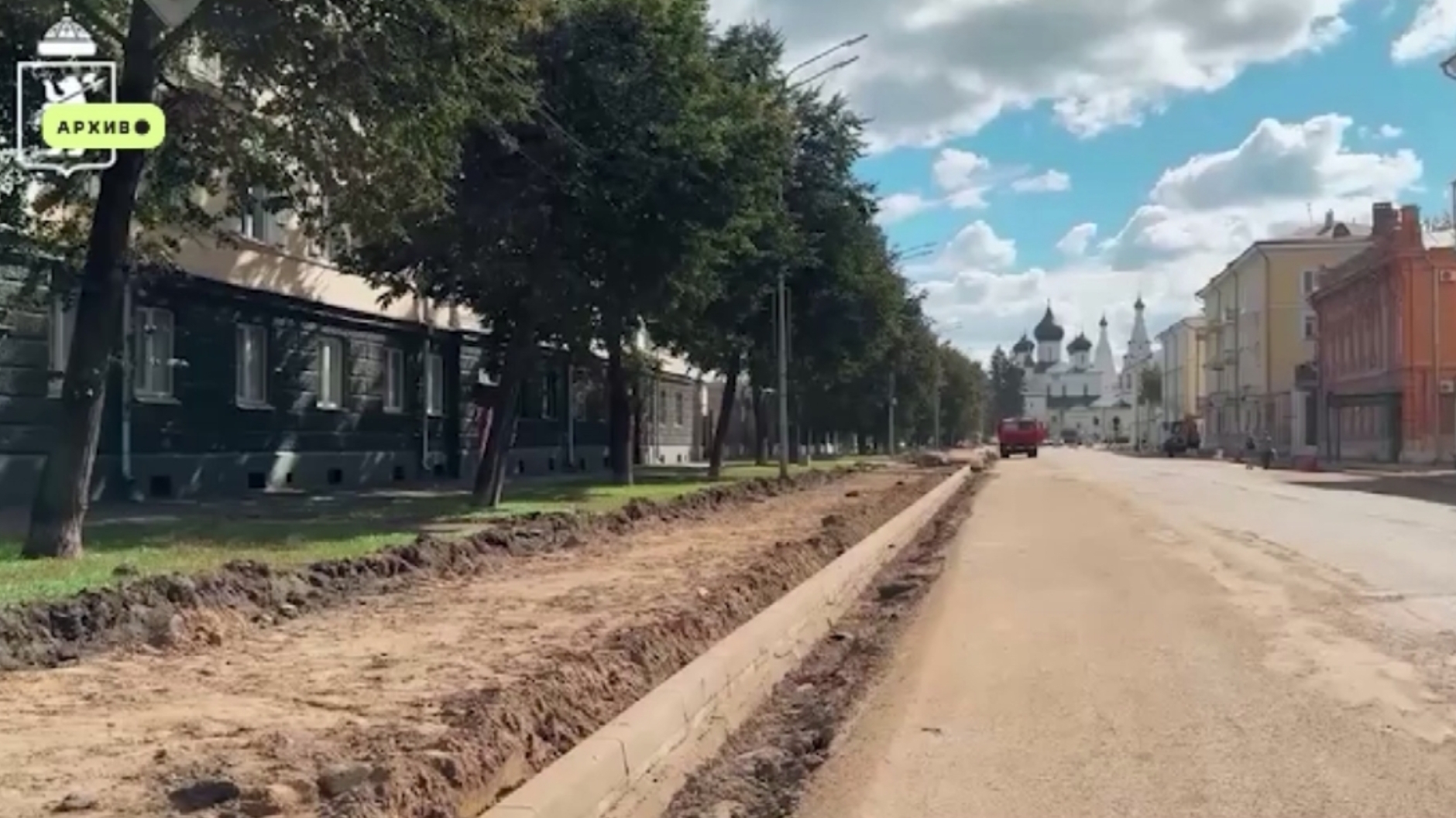 На Советской улице в Ярославле уложат новую брусчатку