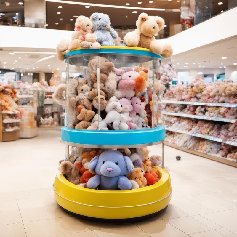 Житель Рыбинска раздал посетителям магазина мягкие игрушки