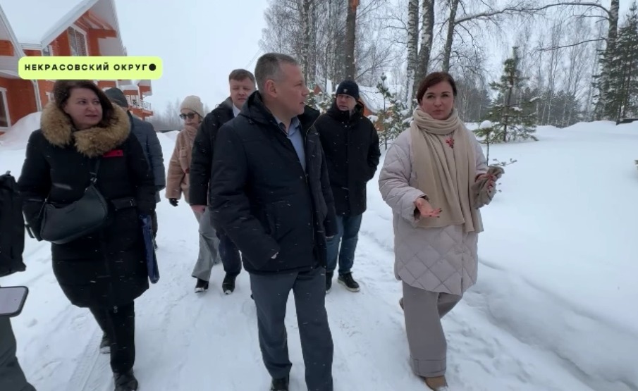  Михаил Евраев с рабочим визитом посетил Некрасовский округ