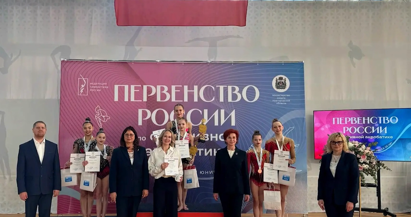 Спортсмены из Ярославской области завоевали награды на первенстве России по акробатике