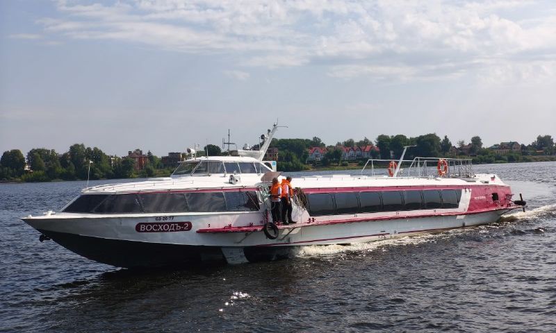 Расписание теплохода «Восход» изменится в Ярославской области