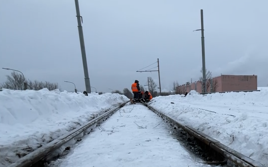 В Ярославле началась реконструкция трамвайного путепровода около улицы Выставочной