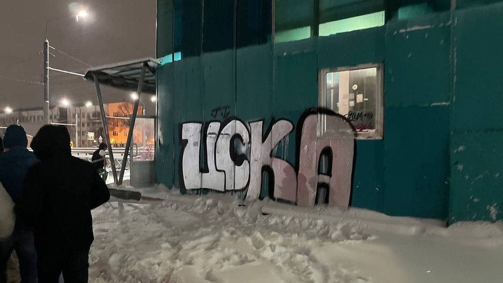 Вандалов, разрисовавших надземный переход в Ярославле, привлекут к ответственности