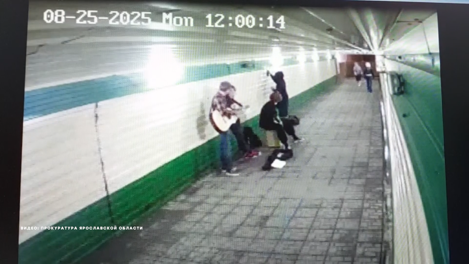 Ранее судимый ярославец изрисовал подземный переход в центре города