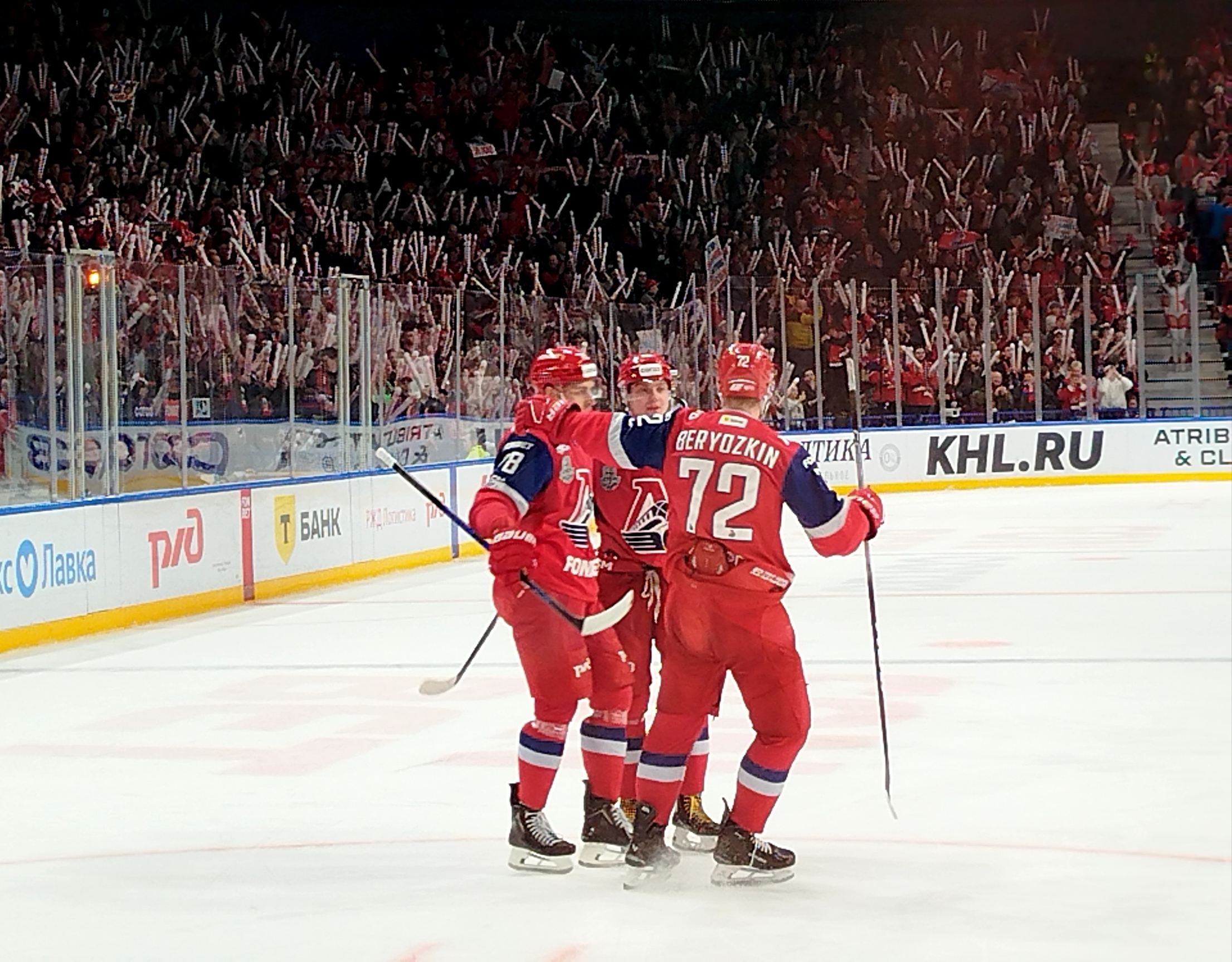 Ярославский «Локомотив» обыграл «Салават Юлаев» в первом матче четвертьфинала