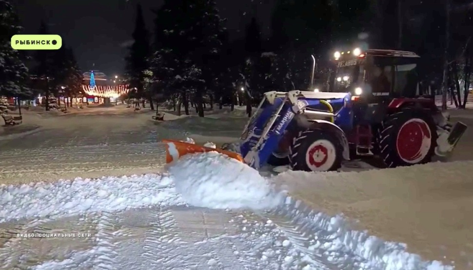В Рыбинске усилили контроль за уборкой снега и наледи