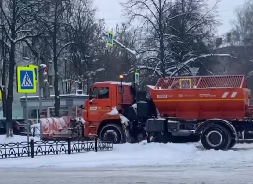 Ярославль накрыл новый снежный циклон